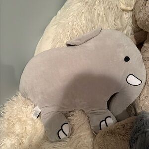 Ivory Ella Gray Elephant Plush